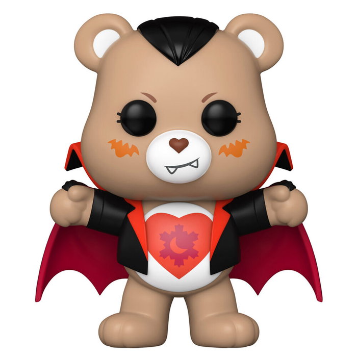 FUNKO Pop! Vinyl Figurine 9 cm Care Bears x Monsters - Tender Heart Bear as Dracula, avec boîte cadeau FUNKO Pop! Vinyl Figurine 9 cm Care Bears x Monsters - Tender Heart Bear as Dracula, avec boîte cadeau