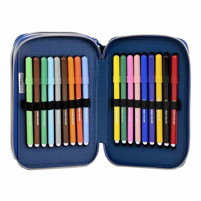 Pochette crayons The Avengers Noir 12,5 x 6,5 x 19,5 cm Pochette crayons The Avengers Noir 12,5 x 6,5 x 19,5 cm