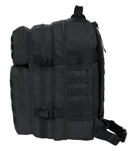 Safta Basic Sac à dos militaire portable 15,6 pouces noir 30x48x23cm pour ordinateur portable