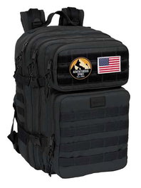 Safta Basic Sac à dos militaire portable 15,6 pouces noir 30x48x23cm pour ordinateur portable