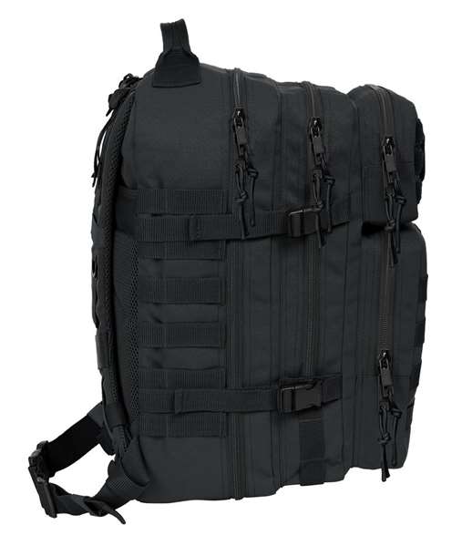 Safta Basic Sac à dos militaire portable 15,6 pouces noir 30x48x23cm pour ordinateur portable