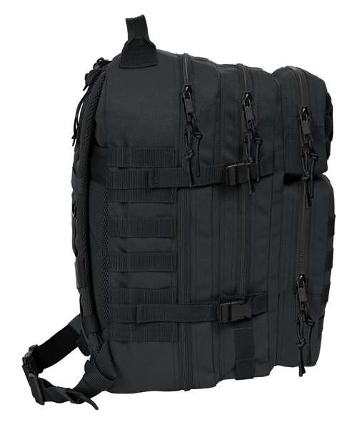 Safta Basic Sac à dos militaire portable 15,6 pouces noir 30x48x23cm pour ordinateur portable