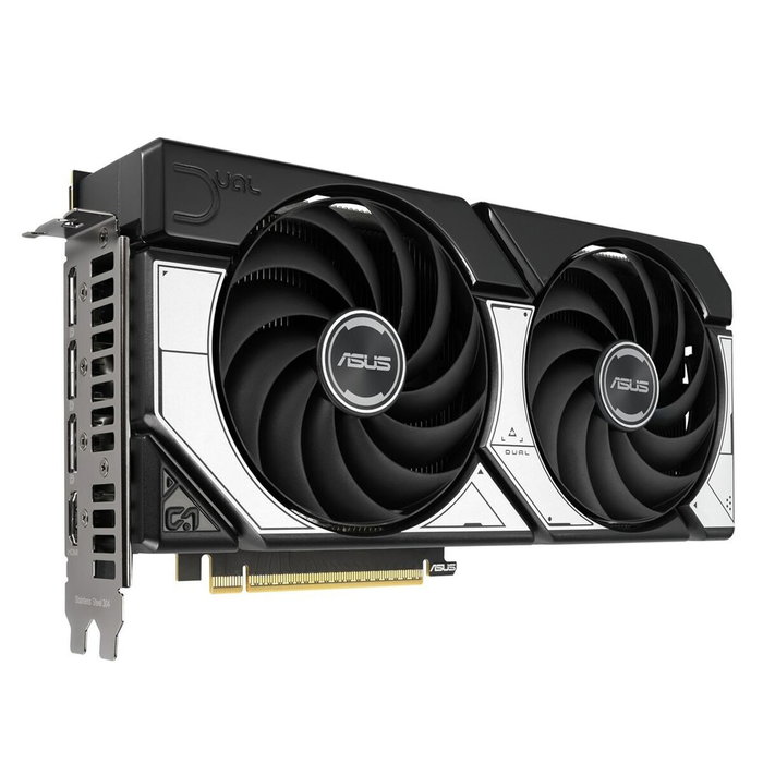 ASUS Carte Graphique DUAL GeForce RTX 5070 OC 12 Go (90YV0M17-M0NA00) - Argent/Noir