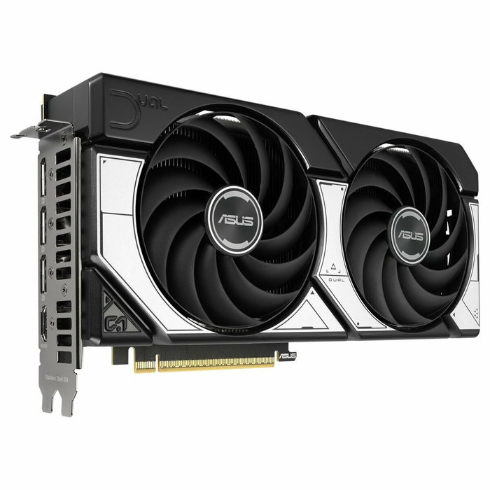 ASUS Carte Graphique DUAL GeForce RTX 5070 OC 12 Go (90YV0M17-M0NA00) - Argent/Noir