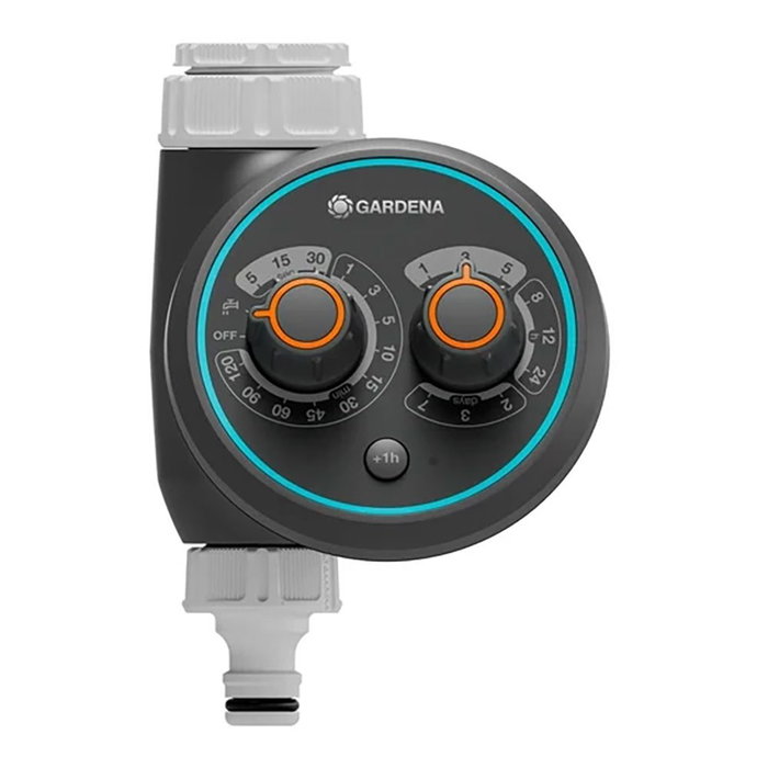 Gardena EasyPlus - Programmateur d'arrosage avec fonction brumisation et retardateur de démarrage Gardena EasyPlus - Programmateur d'arrosage avec fonction brumisation et retardateur de démarrage