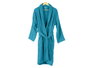 BERILO Lot de 6 peignoirs en coton bleu L XL