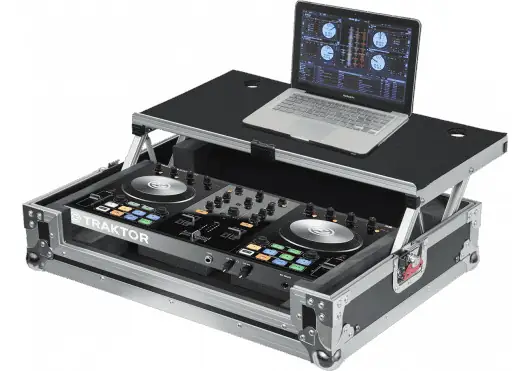 Gator Gtour Flightcase pour contrôleur DJ, compatible Pioneer DDJ-SB, Numark Mixtrack Quad, Denon DN-MC6000 MK2