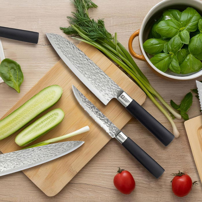 Richardson Sheffield Couteau à Steak Katana Acier Inoxydable 13 cm (6 Unités)