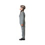 BigBuy Carnival Déguisement de Clown Gris avec Veste et Cravate pour Enfant 5-6 Ans