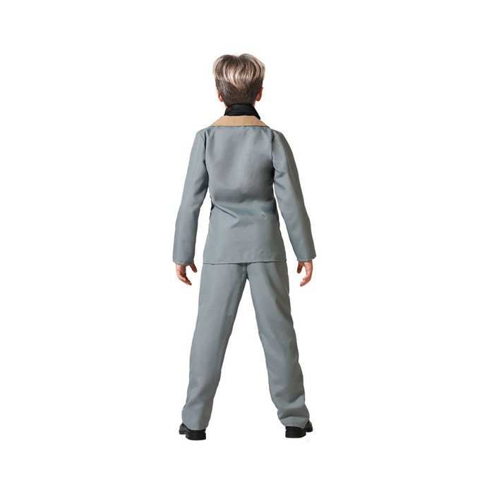 BigBuy Carnival Déguisement de Clown Gris avec Veste et Cravate pour Enfant 5-6 Ans BigBuy Carnival Déguisement de Clown Gris avec Veste et Cravate pour Enfant 5-6 Ans