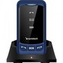 Téléphone portable pour personnes âgées Sunstech Bleu