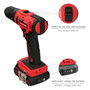 Wolfpack Linea Profesional Perceuse à percussion 20V 2Ah avec mallette