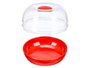 Leknes Récipient de Maintenance Tomate 11x7x11 cm Plastique Rouge Transparent (Set de 36)