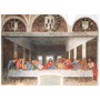CLEMENTONI Puzzle Musée Collection La Dernière Cène de Léonard de Vinci 1000 Pièces - Taille Assemblé 69 x 50 cm