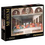 CLEMENTONI Puzzle Musée Collection La Dernière Cène de Léonard de Vinci 1000 Pièces - Taille Assemblé 69 x 50 cm
