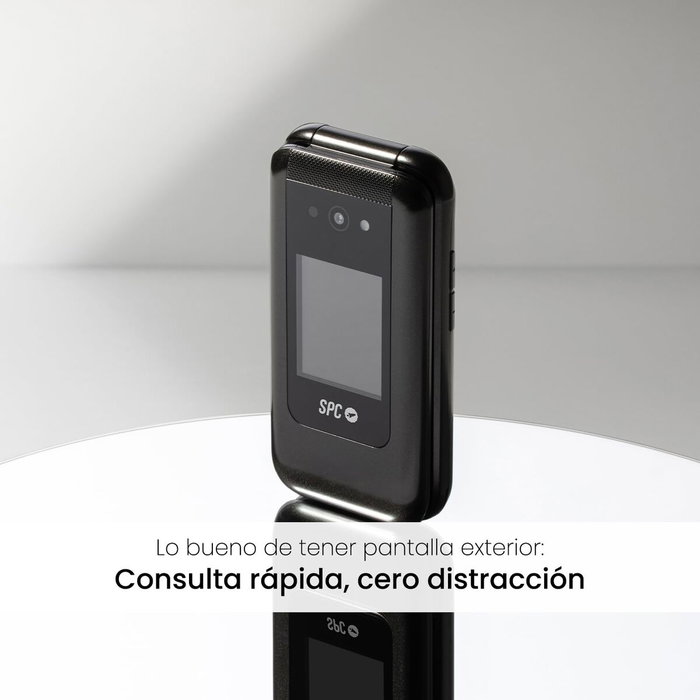 Téléphone portable pour personnes âgées SPC 2336N Wild 4G 2,8" 128 GB RAM Noir