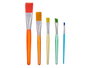 PINCELLO Jeu de 5 pinceaux de peinture tailles assorties