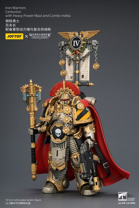 Joy Toy Warhammer Iron Warriors Centurion 12,5 cm