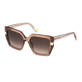 Furla SFU818-550805 Lunettes de soleil Marron Dégradé