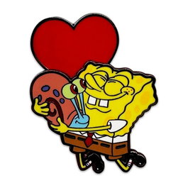 Bob l´éponge pin Bobble Bob l´éponge Heart 5 cm