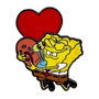 Bob l´éponge pin Bobble Bob l´éponge Heart 5 cm