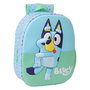 Safta Mochila Guarderia 3D Bluey Sac à dos pour enfant 27x33x10 cm, 3 ans et plus