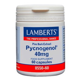 LAMBERTS Pycnogenol 40 mg 60 capsules