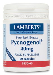 LAMBERTS Pycnogenol 40 mg, 60 capsules