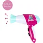 Klein 5790 Set de Coiffure Électronique Barbie avec Sèche-Cheveux à Effets Sonores, Brosse, Miroir et Accessoires - Jouet Fille à Partir de 3 Ans