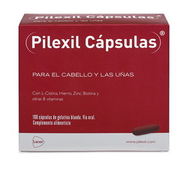 Pilexil Gélules 100 unités - Complément alimentaire L-Cystine, Fer, Zinc et 9 Vitamines