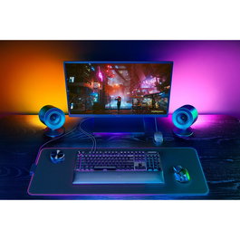 Razer Haut-parleurs Gaming Nommo V2 Pro RZ05-04740100-R3G1 Noir