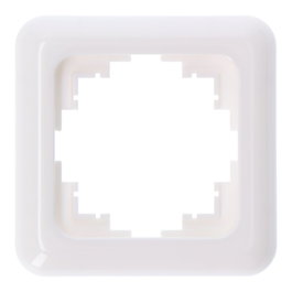 Edm Cadre 1 élément série Term blanc 80 x 80 mm