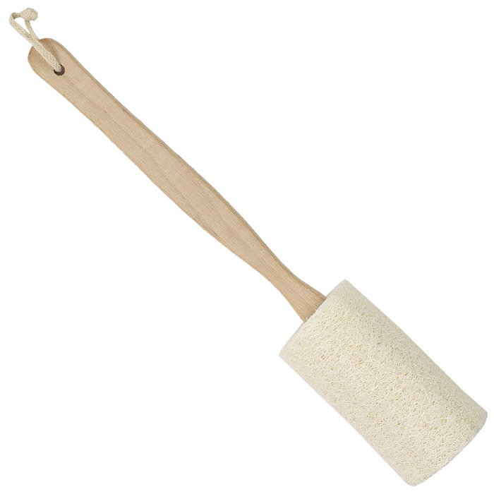 Cosmetic Club Éponge exfoliante avec manche en bambou Cosmetic Club Éponge exfoliante avec manche en bambou