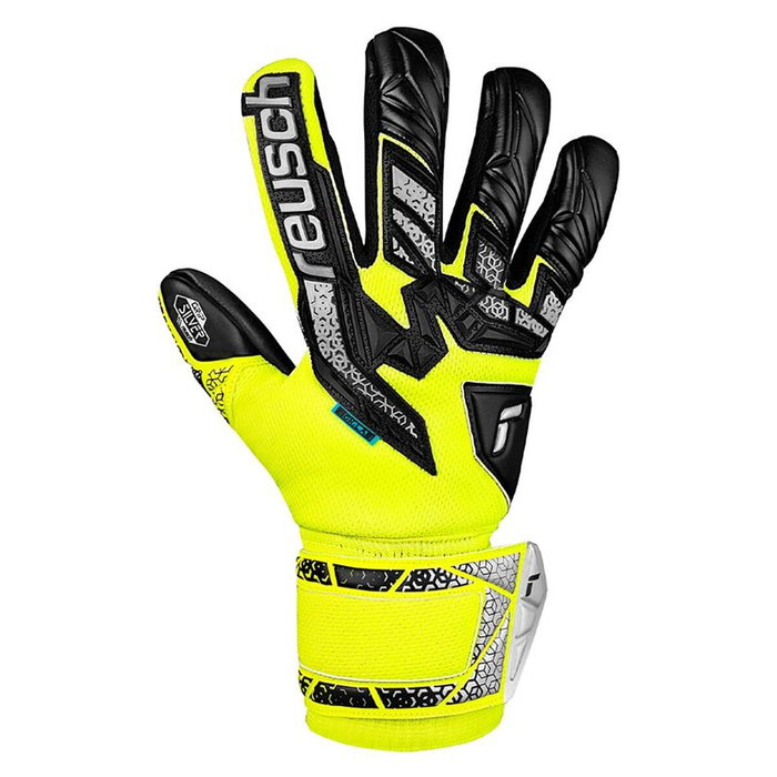Gants de Gardien de But Reusch Attrakt Freegel Jaune Adultes Gants de Gardien de But Reusch Attrakt Freegel Jaune Adultes
