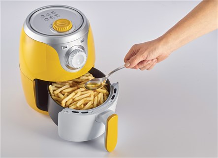 Ariete 4615 - Mini friteuse à air sans huile, format compact, pour une cuisson saine et rapide