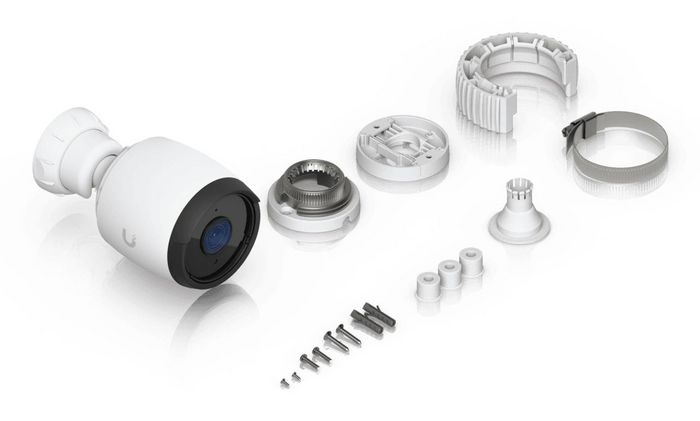 Ubiquiti Bullet - Caméra extérieure PoE 4K 8 MP IP66 avec RJ-45 et vision nocturne infrarouge longue portée Ubiquiti Bullet - Caméra extérieure PoE 4K 8 MP IP66 avec RJ-45 et vision nocturne infrarouge longue portée