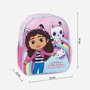 Cerdá Mochila Scolaire Gabby's Dollhouse pour Enfant - Rose - 25 x 20 x 30 cm - À partir de 3 ans