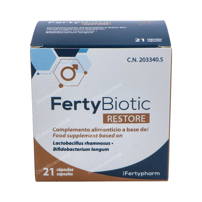 Fertybiotic Restore 21 Capsules Complément Alimentaire Fertybiotic Restore 21 Capsules Complément Alimentaire