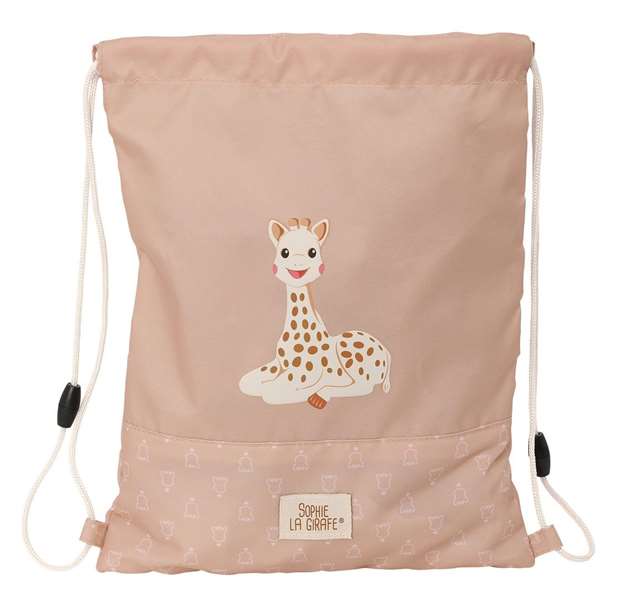 Safta Sophie la Girafe Cookie, Sac plat junior 26x34x1 cm, 3 ans et plus