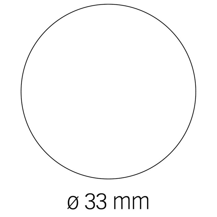 Autocollants Apli Jaune Rond Autocollants Apli Jaune Rond