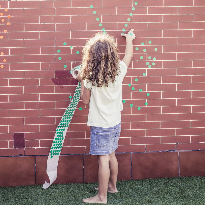 Autocollants Apli Jaune Rond Autocollants Apli Jaune Rond