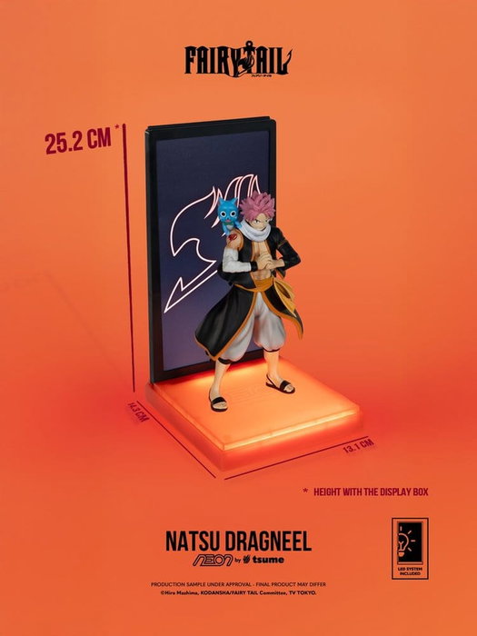 Tsume Fairy Tail NEON - Figurine Natsu Dragneel 1/9 Tsume Fairy Tail NEON - Figurine Natsu Dragneel 1/9