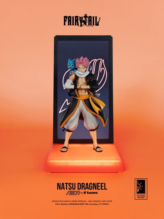 Tsume Fairy Tail NEON - Figurine Natsu Dragneel 1/9 Tsume Fairy Tail NEON - Figurine Natsu Dragneel 1/9