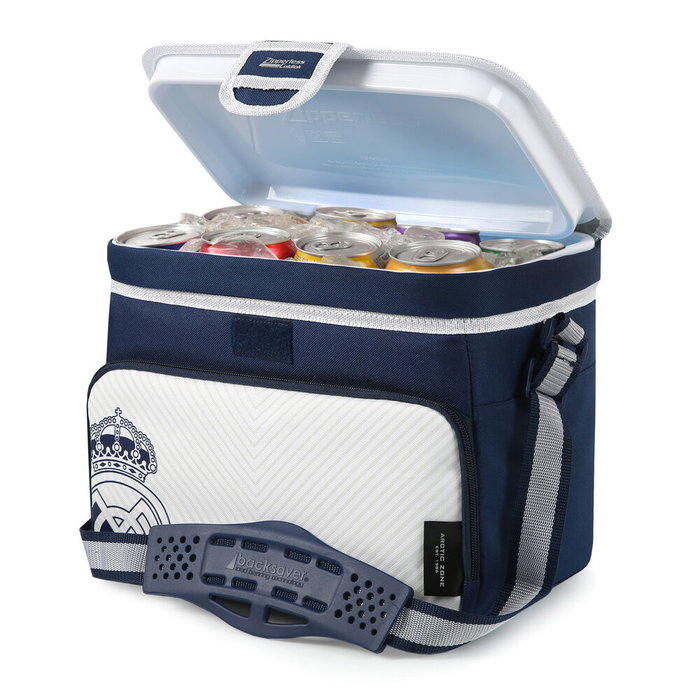 REAL MADRID Sac Isotherme Porte-Aliments 31.8 x 18.7 x 21.9 cm en Polyester 600D REAL MADRID Sac Isotherme Porte-Aliments 31.8 x 18.7 x 21.9 cm en Polyester 600D