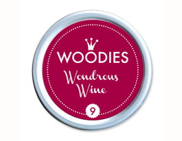Woodies Almohadilla de tinta Wondrous wine 38x22mm