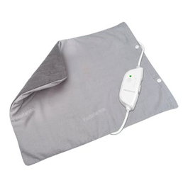Medisana HP 605 Coussin de massage électrique 4 niveaux, gris, 40 x 30 cm