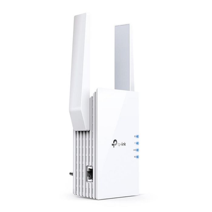 TP-Link RE605X - Répéteur Wi-Fi 6 AX1800 (Dual-Band jusqu'à 1.2 Gbps) avec Port Gigabit Ethernet et Compatible OneMesh pour Réseau Sans Fil Maillé