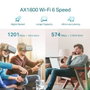 TP-Link RE605X AX1800 Wi-Fi 6 Répéteur Blanc