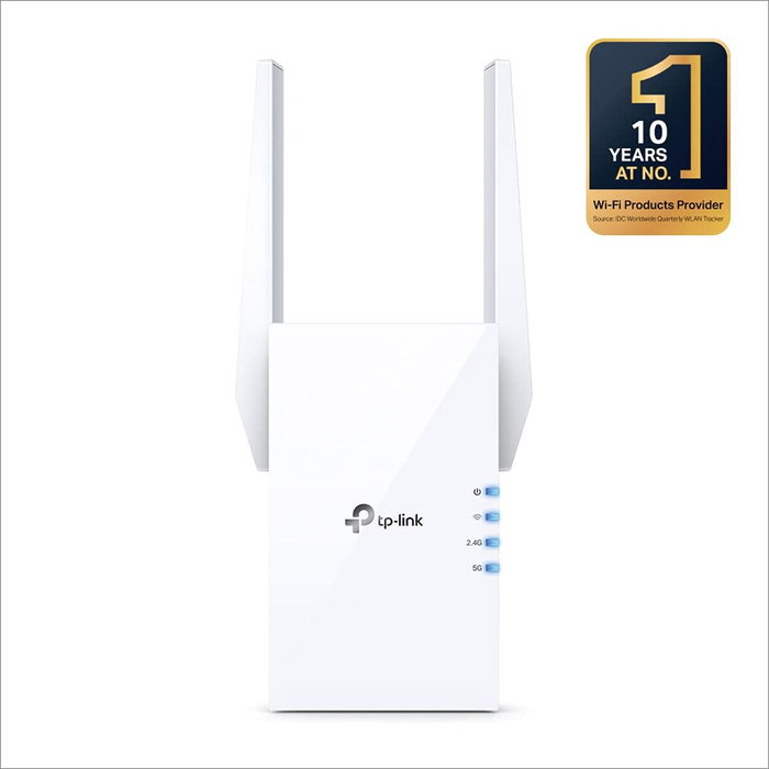 TP-Link RE605X AX1800 Wi-Fi 6 Répéteur Blanc TP-Link RE605X AX1800 Wi-Fi 6 Répéteur Blanc