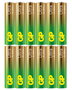 GP Batteries GP Ultra Alkaline AAA (LR03) Lot de 12 - Technologie G-Tech, Design anti-fuite, Ecolabel Nordique